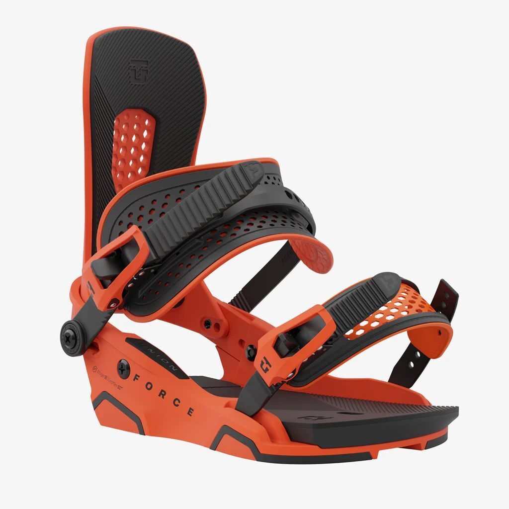 Union Force Men's Snowboard Bindings, Orange, Small MY24 | eBay