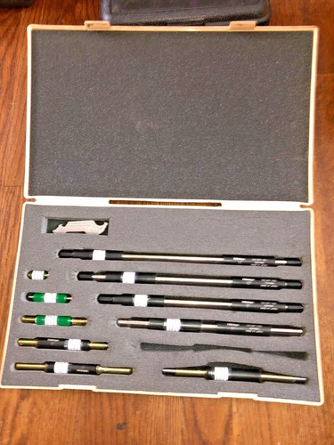 Mitutoyo Micrometer Standards No. 167-913  1-11"  Calibration Due 3/5/2019