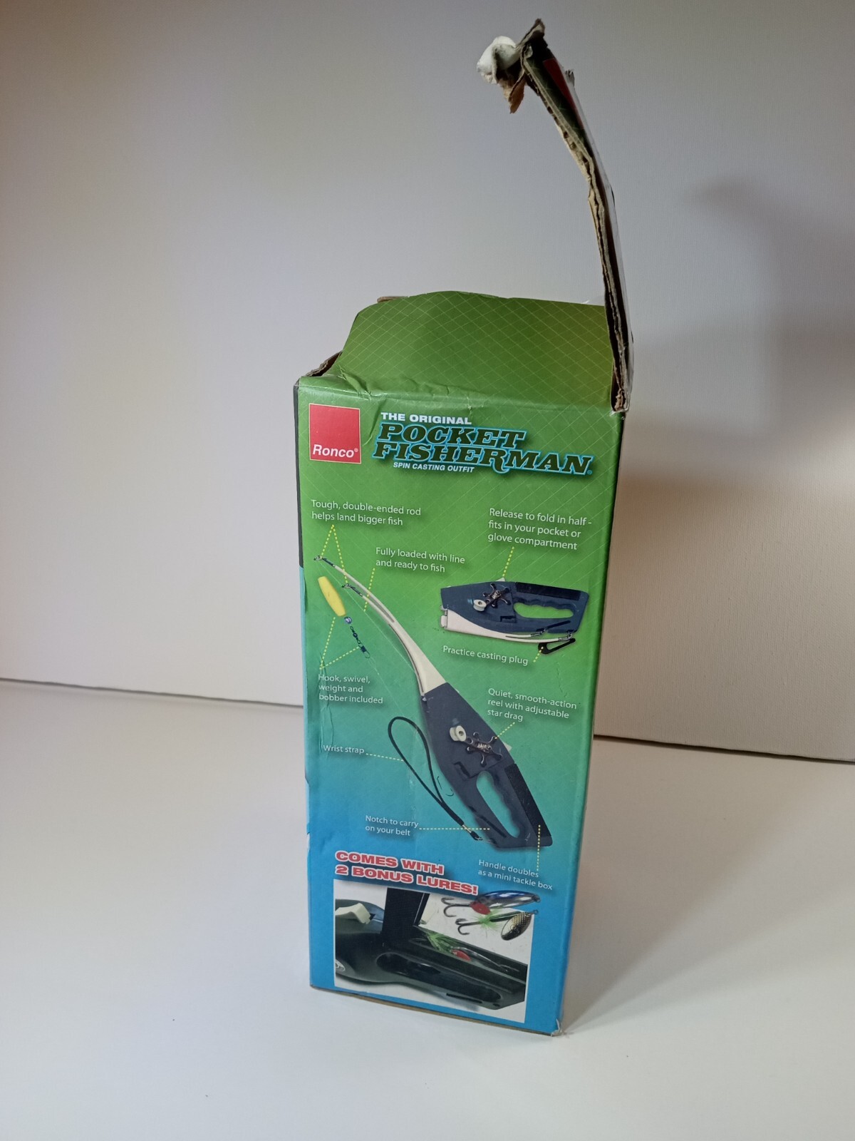 Ronco The Original Pocket Fisherman Spin Casting Outfit 2014 w/Box