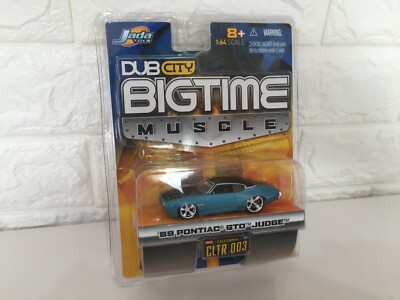 Very RARE NEW Jada Toys DUB CITY BIGTIME MUSCLE PONTIAC GTO from