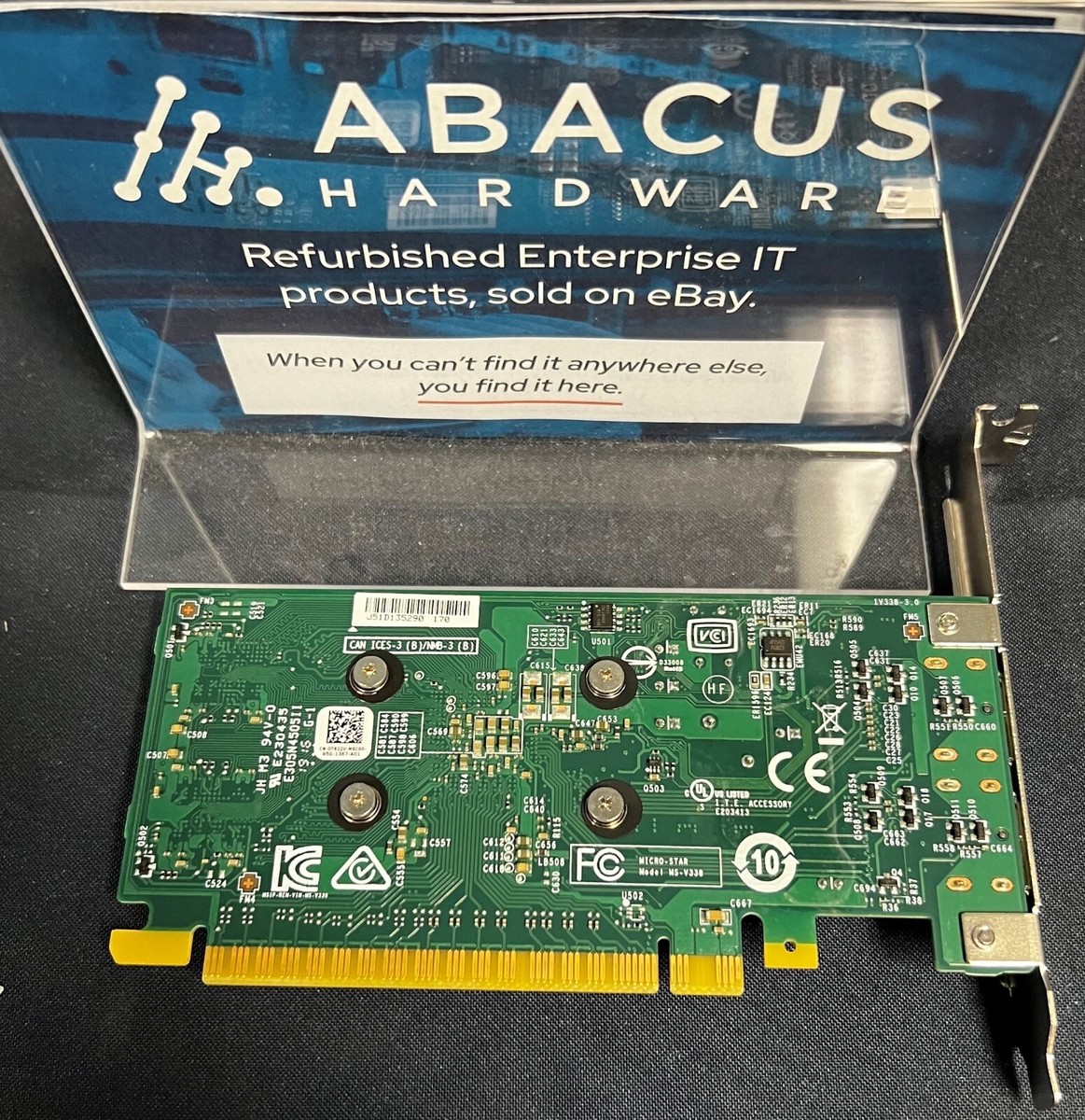 0T622V Nvidia GeForce GT730 2GB DDR3 2x Display Port PCIe Video