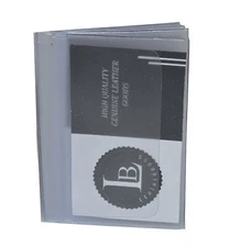 Regular 10 Pages Wallet Insert Premium Quality from Leatherboss