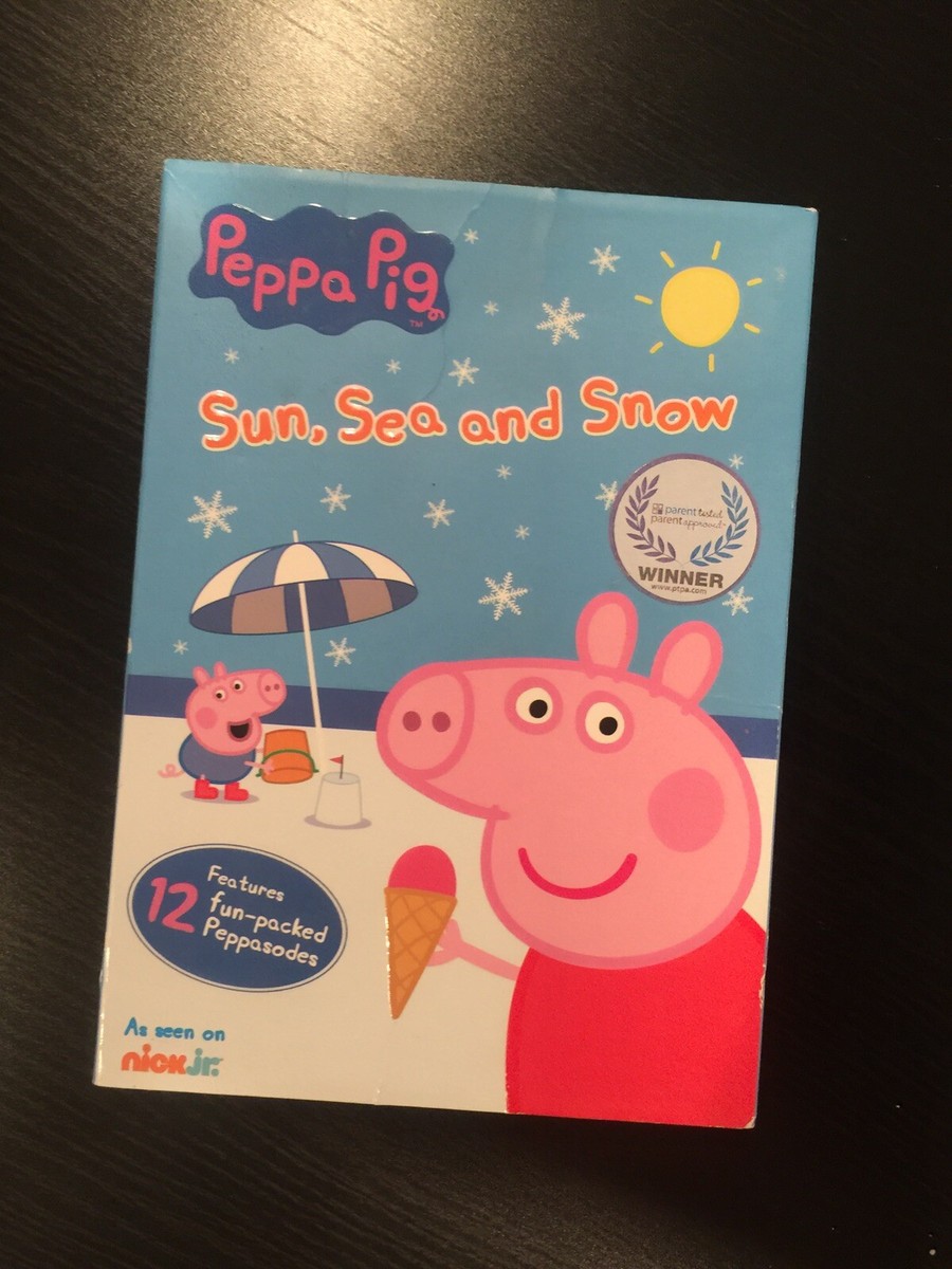 NEW Nick Jr. Peppa Pig: Sun, Sea, And Snow (DVD) Factory