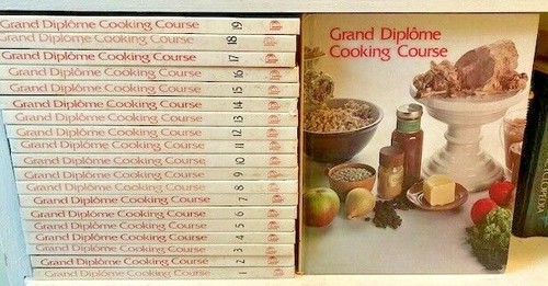 Grand Diplome Cooking Course Hardcover 20 VOLUME SET 1972 