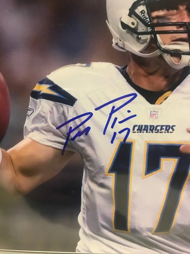 Philip Rivers Signed Los Angeles Chargers 8x10 Photo GAI - Picture 3 of 5