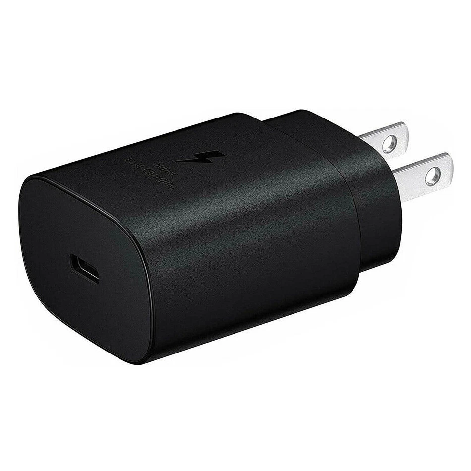 Cable cargador de pared USB-C carga ultra rápida OEM Samsung Galaxy S24 S23 S22 S21 Foto 4 de 4