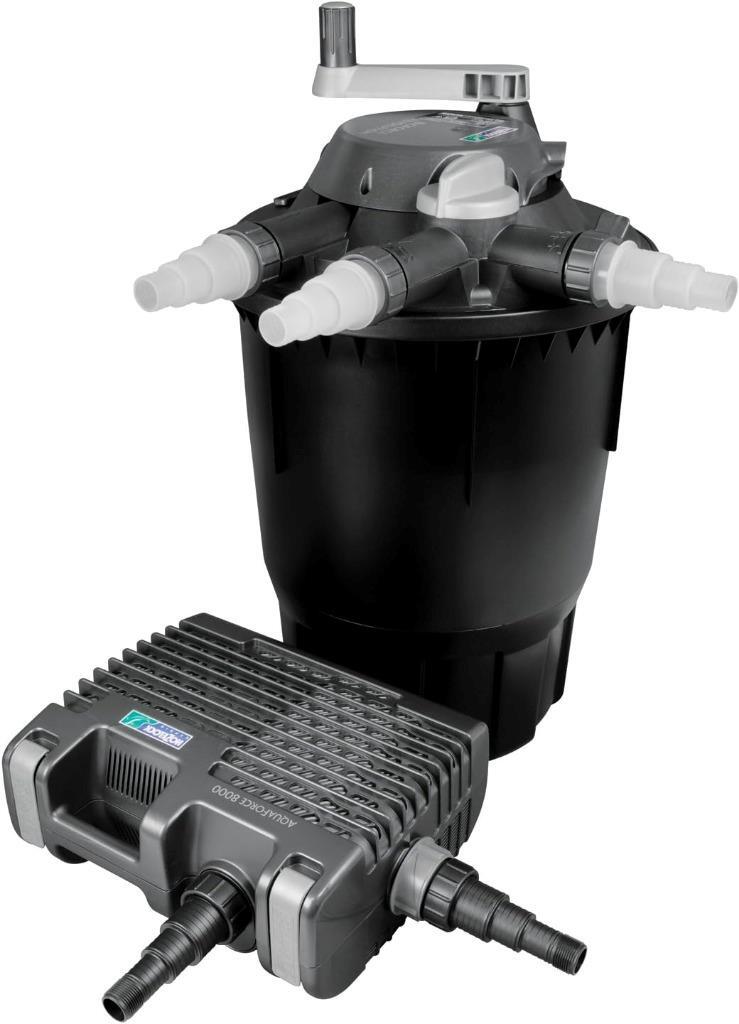 Hozelock Bioforce Revolution 28000 14000 Pond Filter and Aquaforce 8000 Pump Kit