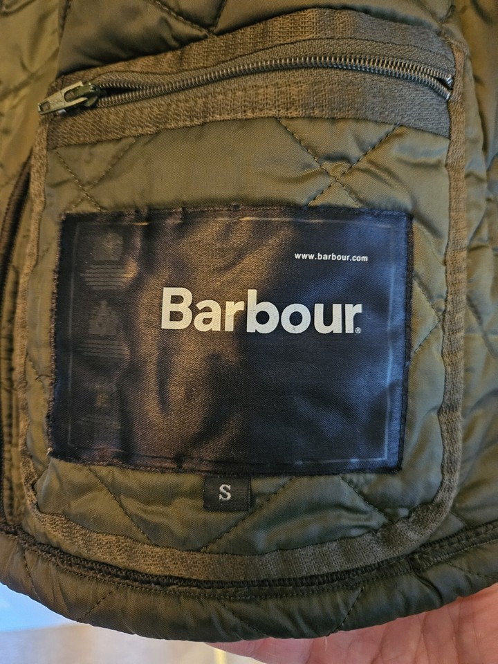 Barbour Heritage Liddesdale Olive Green Mens Quilted Jacket eBay