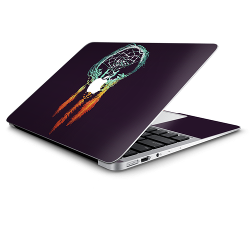 Skin Wrap for Macbook Air 11 inch sticker slap cartoon bomb