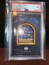 2020-21 Ja Morant Court Kings Le Cinque Piu Belle Second Yr Rc Psa 9 