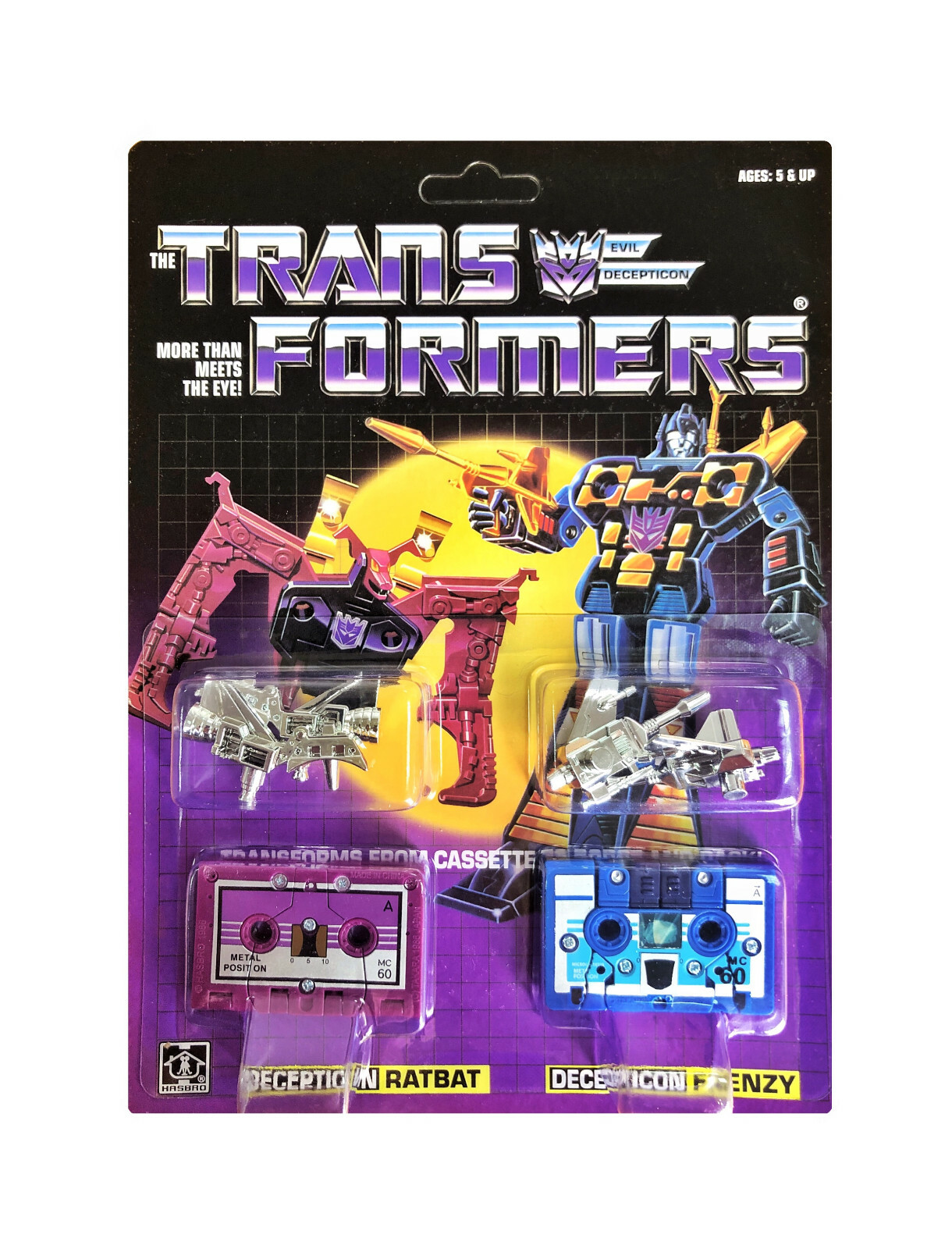 TRANSFORMERS G1 Reissue Ratbat and Frenzy brand new  Free Shipping