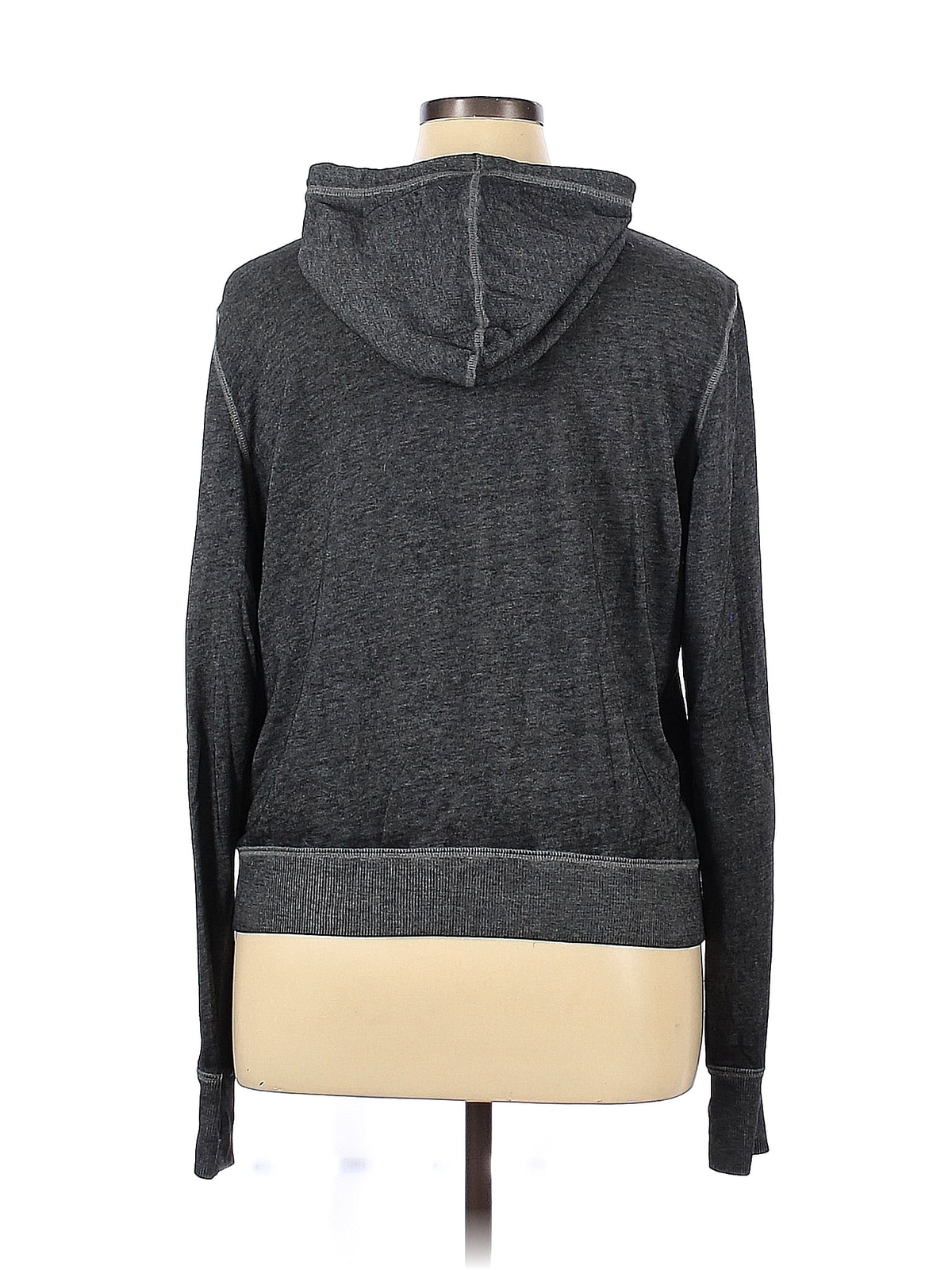 SO Women Gray Zip Up Hoodie XL eBay