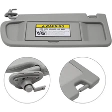 Gray Left Driver Side Sun Visor For 2006-2011 Honda Civic 83280-SNA-A01ZC