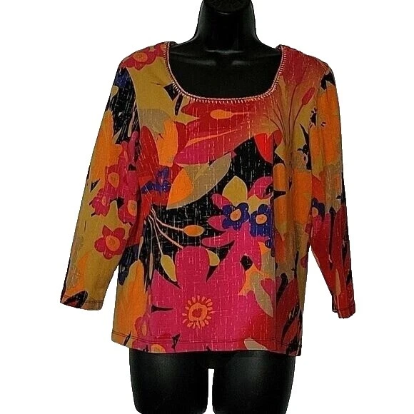 Top de algodón Hawaiian para De mujer