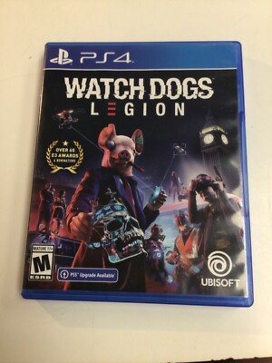 PLAYSTATION WATCH DOGS LEGION PRE OWNED VIDEO GAME PS4 RATED M