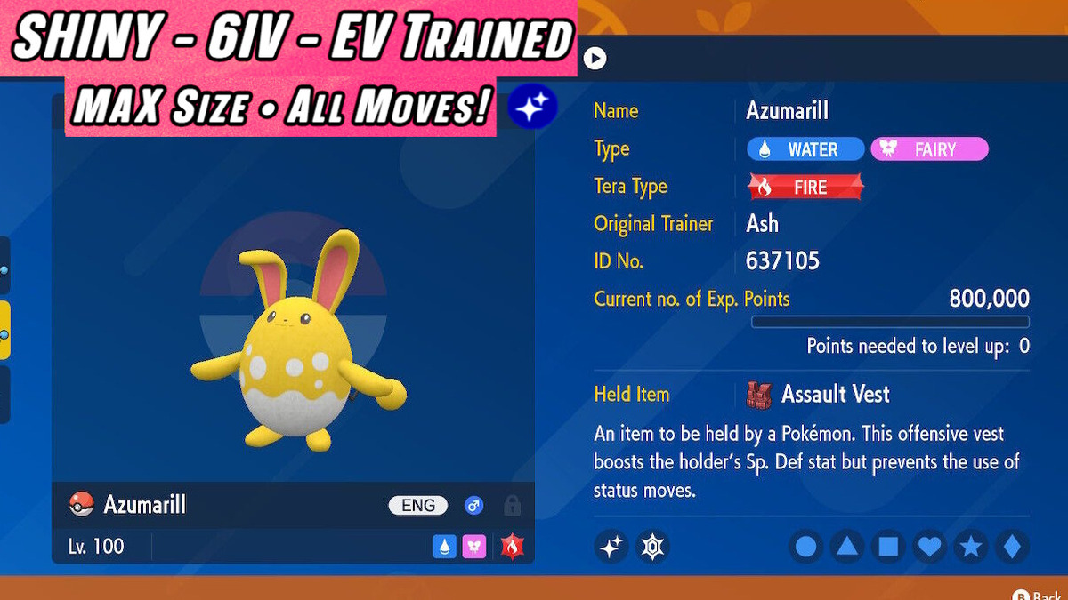 ✨Shiny EEVEELUTIONS 6IV BUNDLE✨ Pokemon Scarlet and Violet 🚀 Battle Ready  EVs