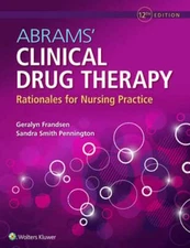 Abrams' Clinical Drug Therapy: Rationales for Nursing Practice by Frandsen: Used