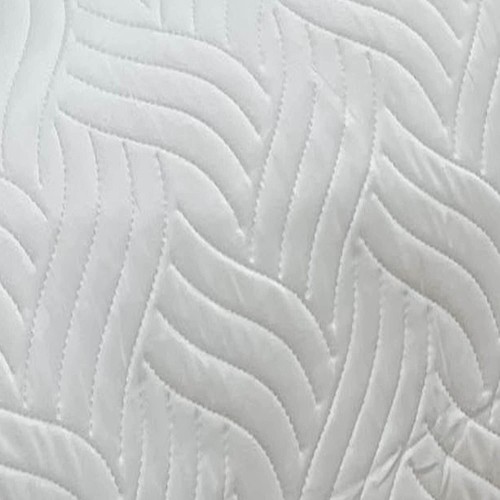 Tagesdecke Bettüberwurf 140x210 cm weiß Unifarben Steppdecke Sofaüberwurf - Bild 2 von 5