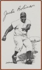 1977-78 Sports Deck Playing Cards Landsman - Jackie Robinson
