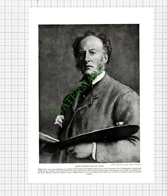 John Everett Millais Künstler - ca.1920er Jahre Schnitt/Druck