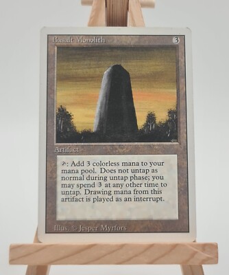 Basalt Monolith  Revised - 3. Edition Magic Karte englisch (Basaltmonolith) 