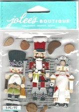 Christmas Nutcracker Nutcrackers Soldier King Nuts Jolee's Boutique Sticker