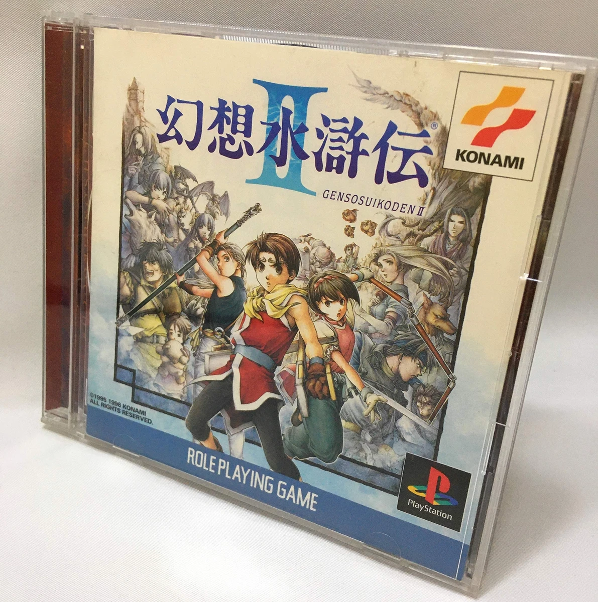 Konami Suikoden 2 Digital Entertainment PlayStation Game Software