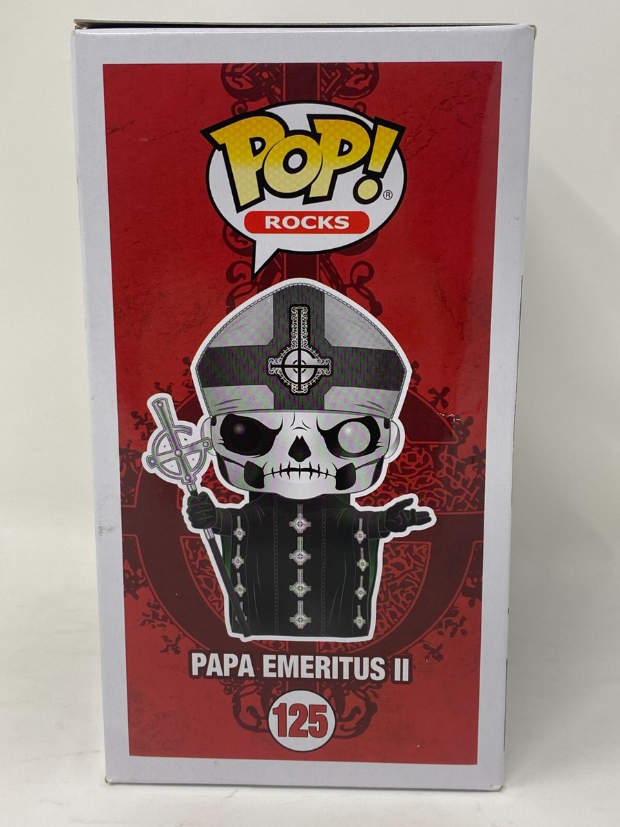 Tobias Forge Ghost Signed Funko Pop Papa Emeritus II #125