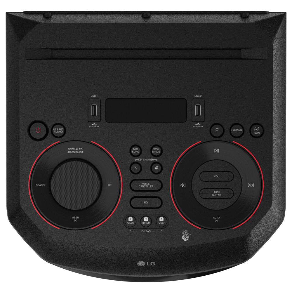 lg bass blast audio system