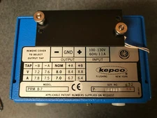 Kepco PRM 8-7, Ferroresonant Power Supply, 100-130VAC, 8 VDC, 7A, 60w (NOS)