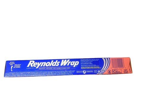 Papel de aluminio Reynolds Wrap, 25 cuadrados Papel de aluminio estándar para cocinar 2 piezas - Imagen 4 de 8