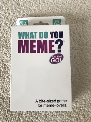 What Do You Meme? On The Go! Card Game for Meme Lovers.