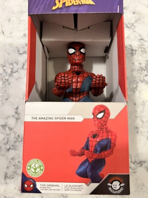Marvel Spiderman Cable Guys iPhone And Controller Holder New