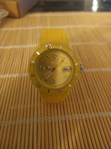 Ice Watch Sili Forever Yellow Strap Quartz Rubber Strap - Picture 5 of 5