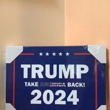 Trump 2024 Take America Back Campaign Sign Political Indoor Lighted