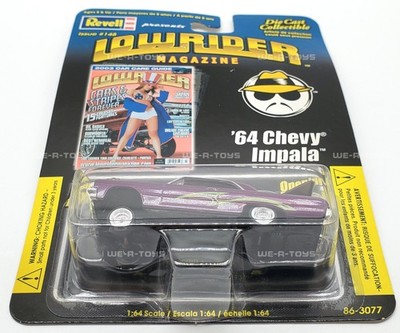 Revell Lowrider Magazine Issue 148 Purple '64 Chevy Impala Die