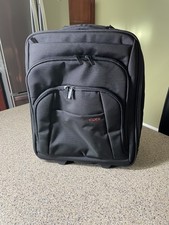 CODi Codi Rolling 2-wheel Laptop Bag with removable Laptop Sleeve Black