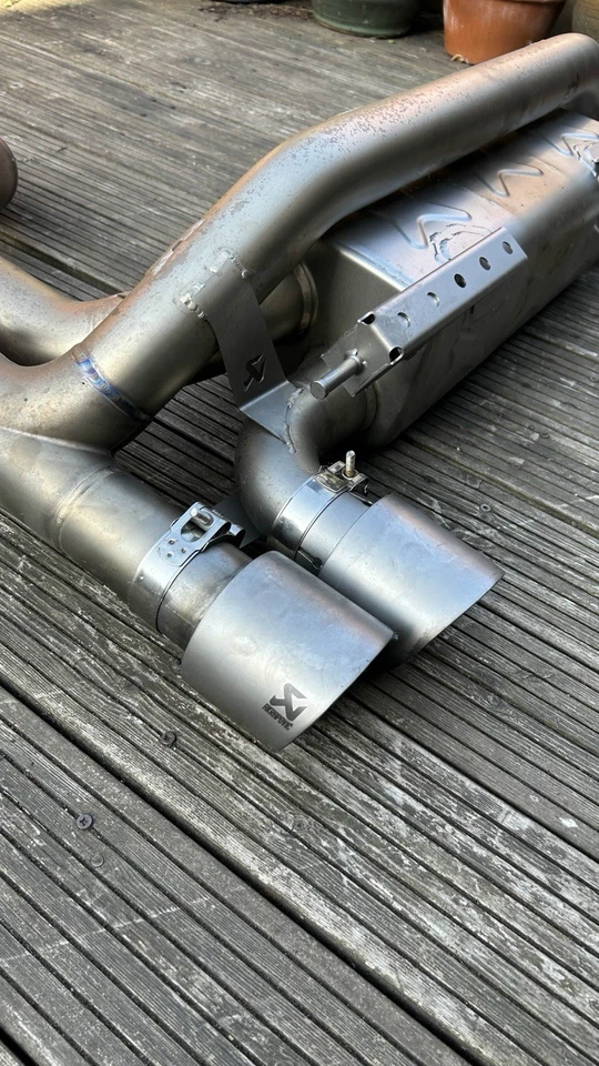 Akrapovic Titanium Evolution Slip On (Rear Section) - BMW 1M E82 - Image 3 of 4