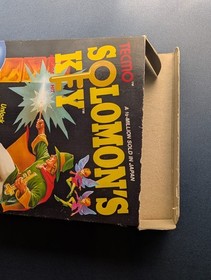 NES Solomon's Key: Nintendo Complete In Box CIB - TESTED