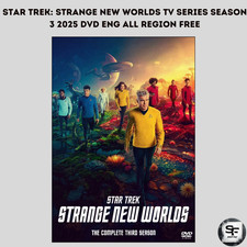 Star Trek: Strange New Worlds TV Series Season 3 2025 DVD Eng All Region Free