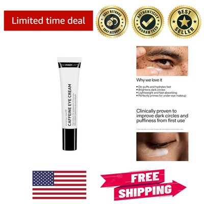 Revitalizing Caffeine Eye Cream - Reduce Puffiness & Dark Circles, 0.5 fl oz