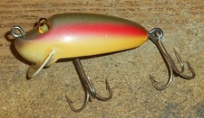 VINTAGE CREEK CHUB #3708 RIVER RUSTLER/RARE LURE/RARE RAINBOW COLOR/VERY NICE!