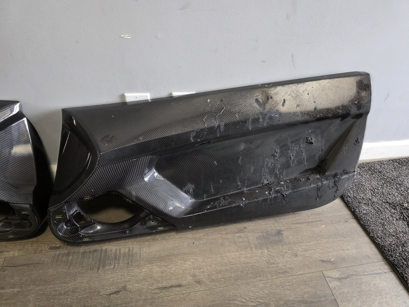 LAMBORGHINI AVENTADOR SV SVJ CARBON FIBER DOOR PANEL CARDS OEM LEFT AND RIGHT