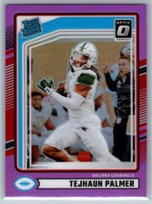 2024 Donruss Tejhaun Palmer Optic Rookie Preview Pink  #384 Arizona Cardinals