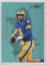 2022 Skybox Metal Universe Champions Fresh Foundation Aqua Kenny Pickett 15t1
