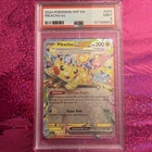Pikachu ex 057/191 Sv08: Surging Sparks Double Rare PSA 9