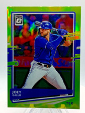 2020 Panini Donruss Optic - Joey Gallo #184 Lime Green Prizm