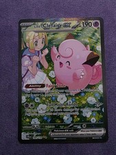 Pokémon TCG Journey Together Lillie's Clefairy EX Card 184/159 on eBay