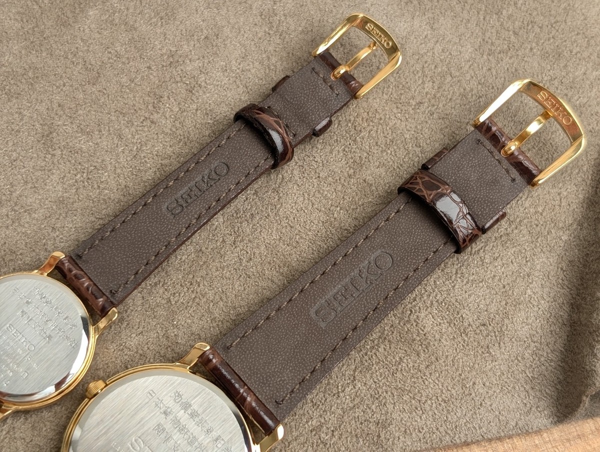 Mint] SEIKO 7N01-0BR0 1N01-0BX0 Set Pair Quartz Men