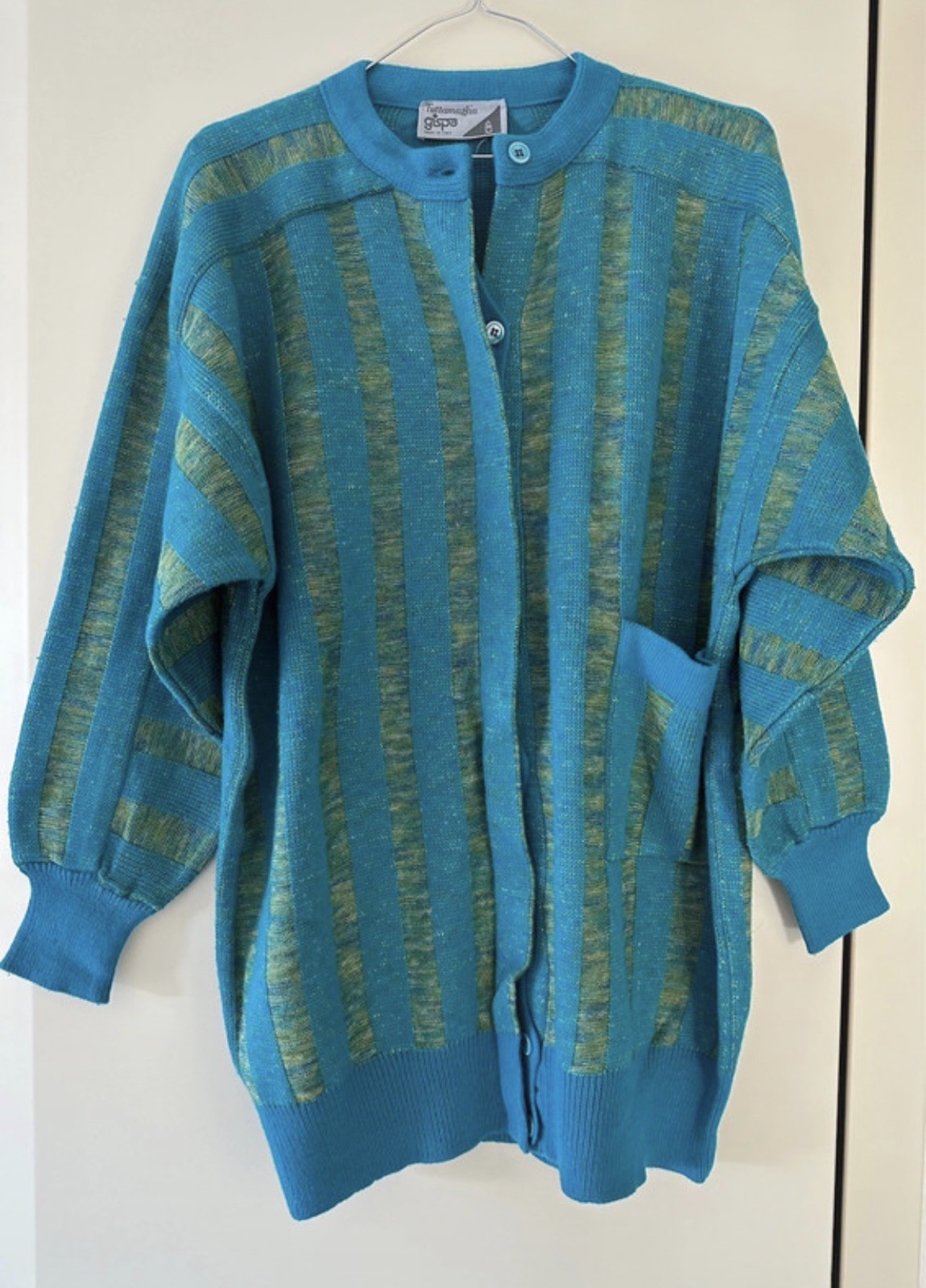 Maxi shirt pull colorful Tg M brand Gispa